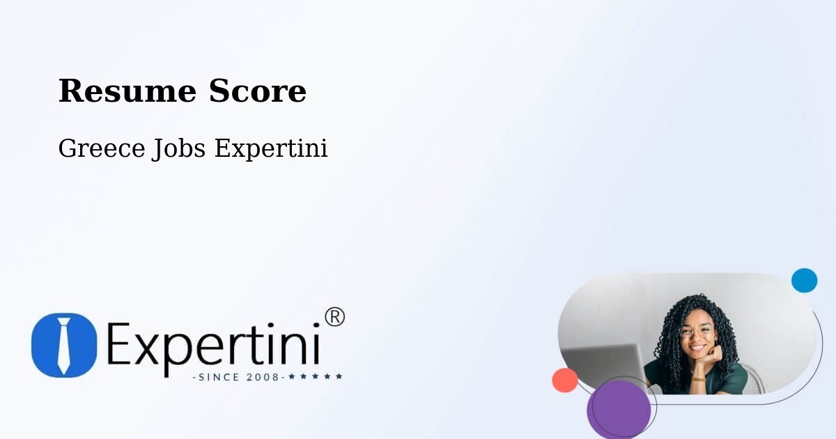 Resume Score & Job Description Match Tool – Lárdos - Greece Jobs Expertini
